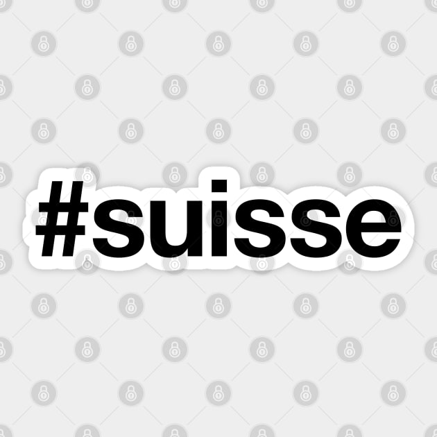 SUISSE Sticker by eyesblau